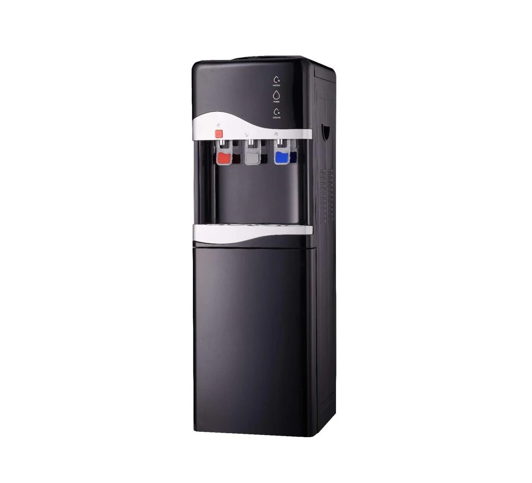 Von VDE-311CLK Electric Cooling Dispenser - Matte Black + Silver